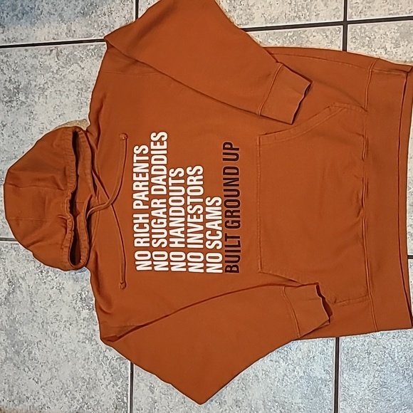 Star Tek Built Ground Up Pullover Hoodie Kangaroo Pockets Size XL - Picture 8 of 10